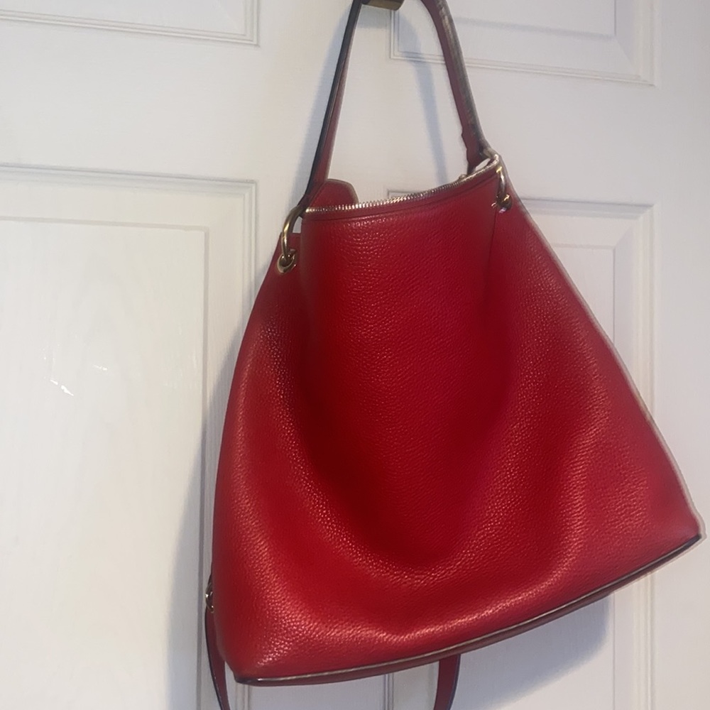 Gucci Large Red Soho Bag 100% Authentic!!! - Picture 6 of 11